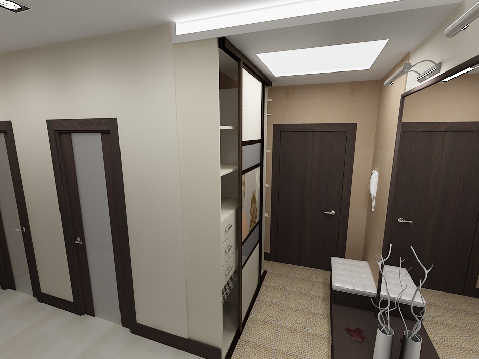 дизайн интерьера коридора