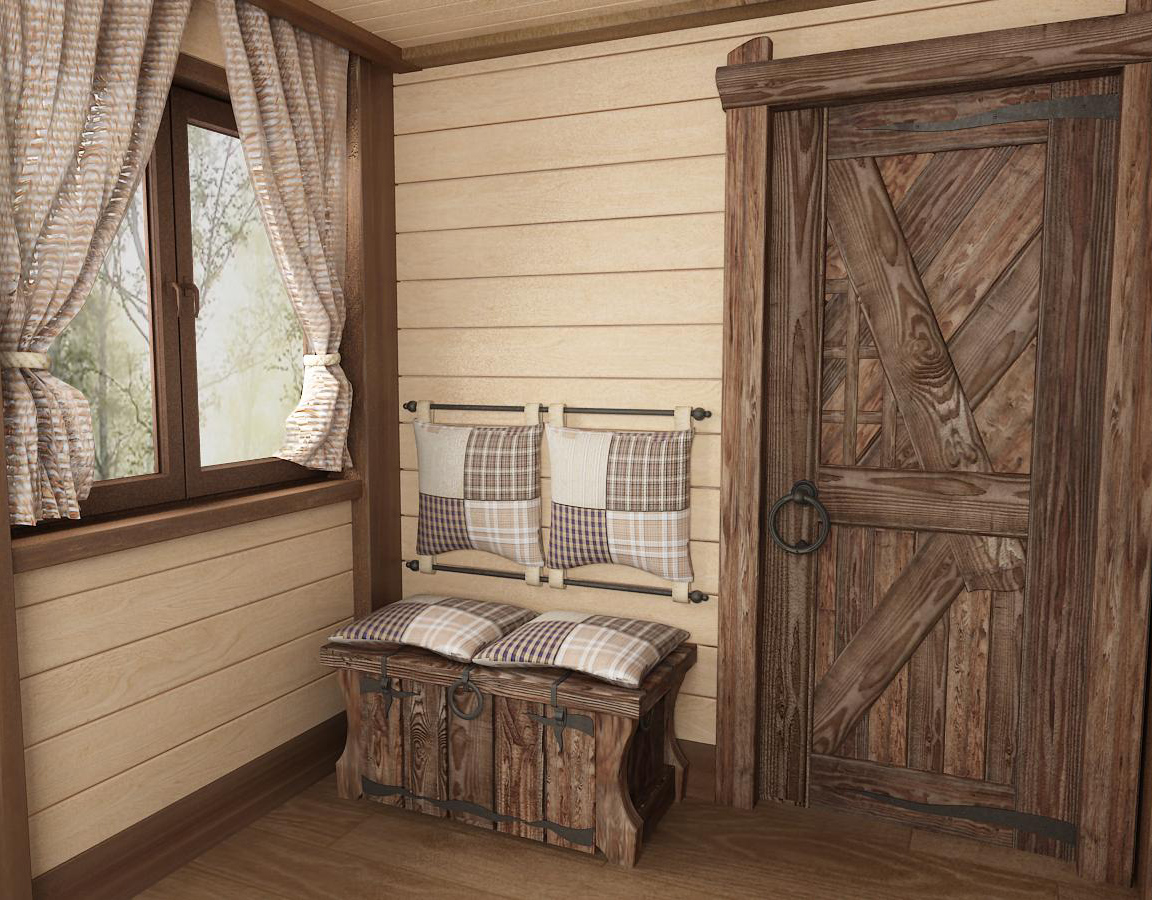 Дизайн-проект помещений бани