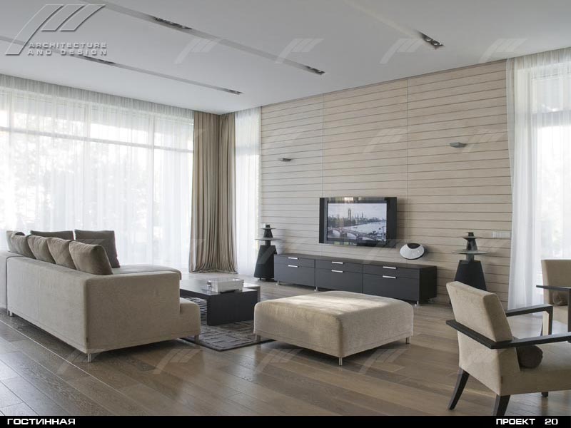Проект интерьера 20 Москва "Бенилюкс"