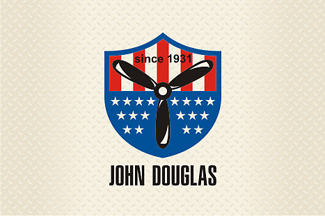 Логотип-шеврон для летной униформы "John Douglas" (4)