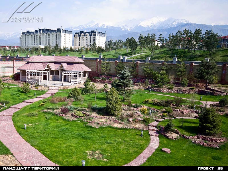 Ландшафт участка