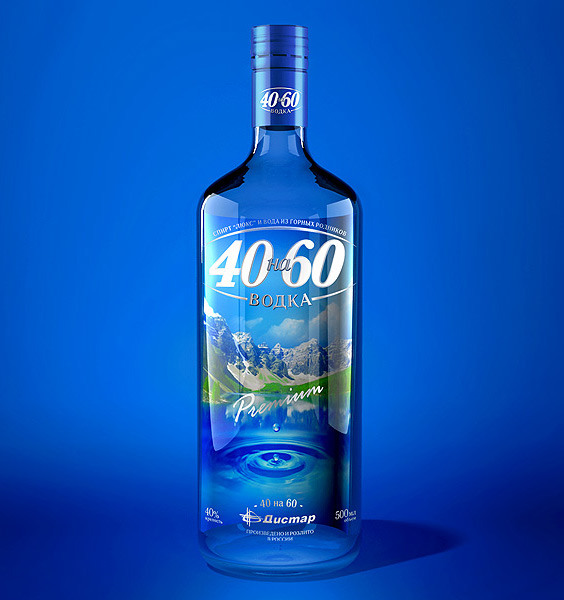 Водка "40 на 60"