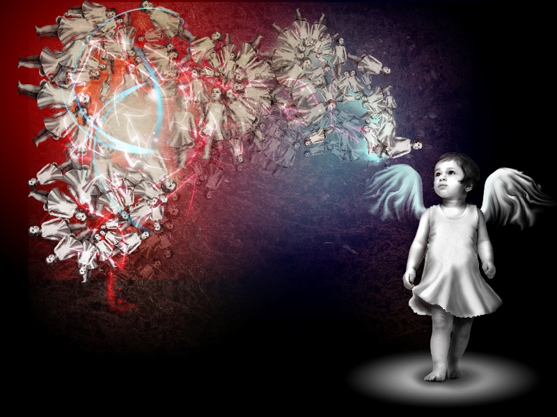 обои для рабочего стола "Ангел"