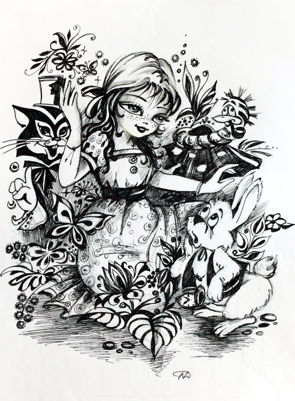 Alisa Black and White