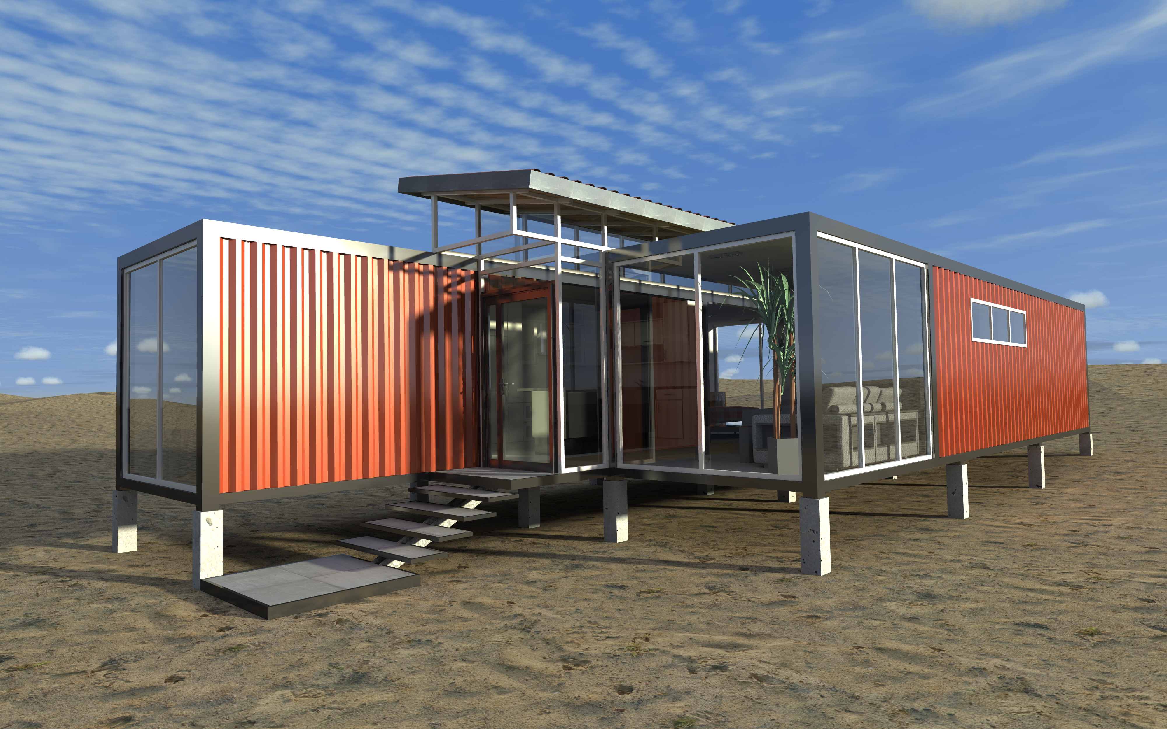 Мобильный модульный дом