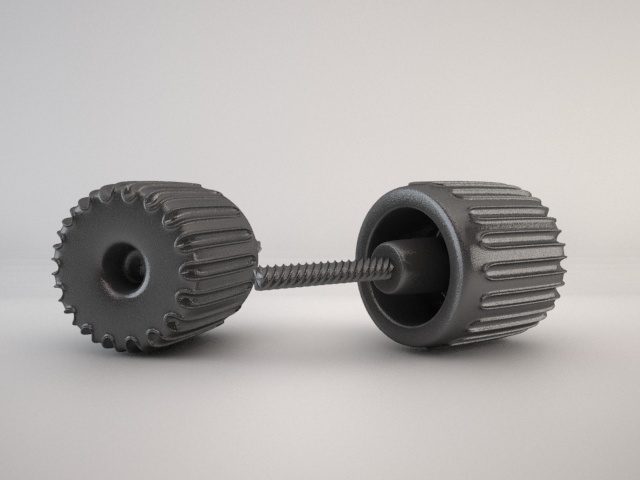 Разработка метрических крепежей