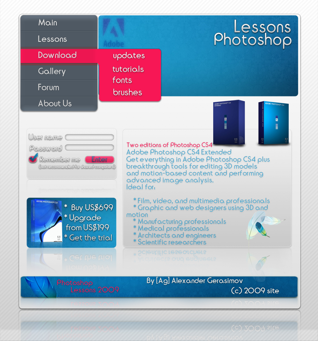 [Дизайн сайта] Уроки он-лайн