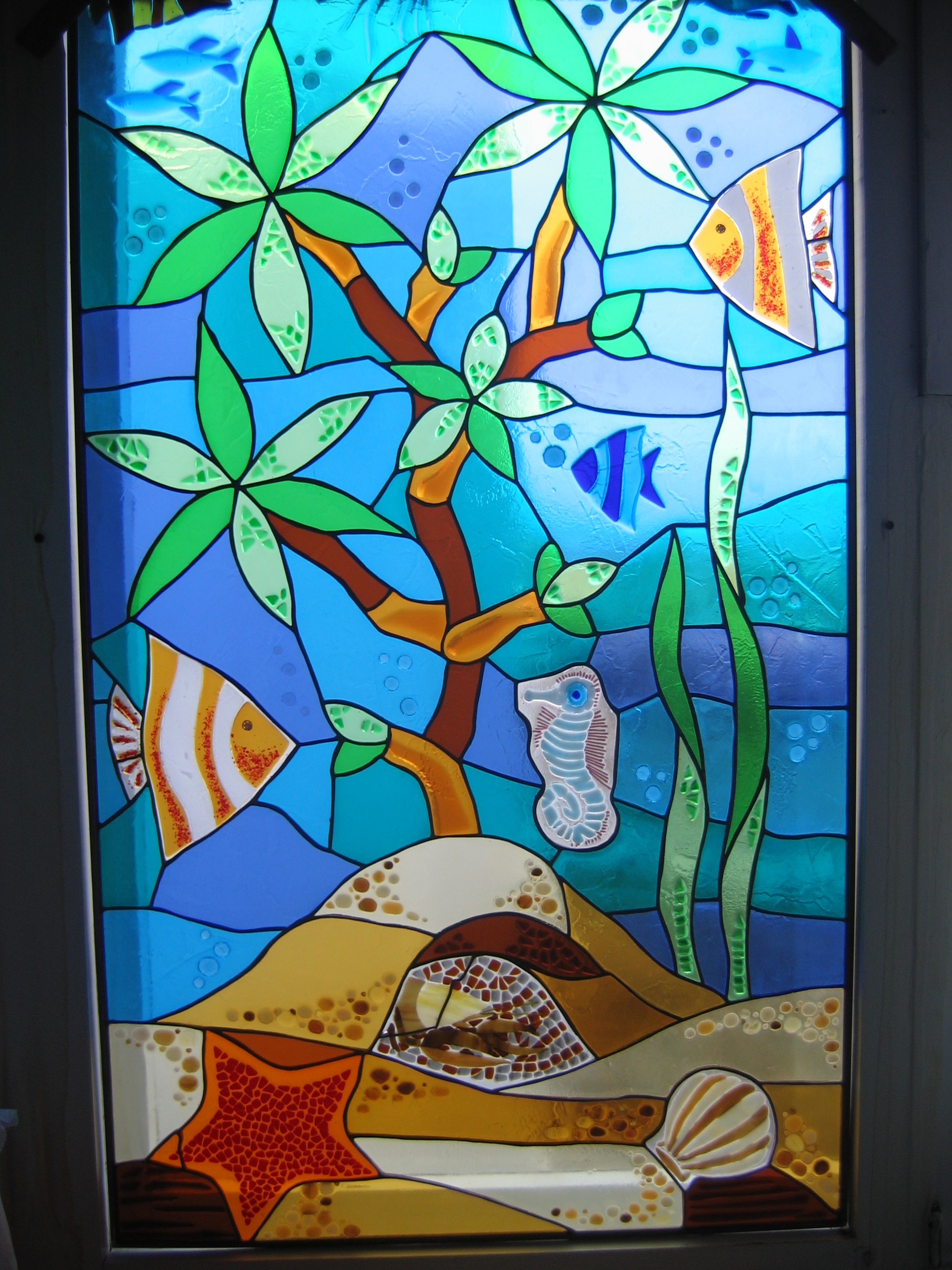 витраж "тиффани"