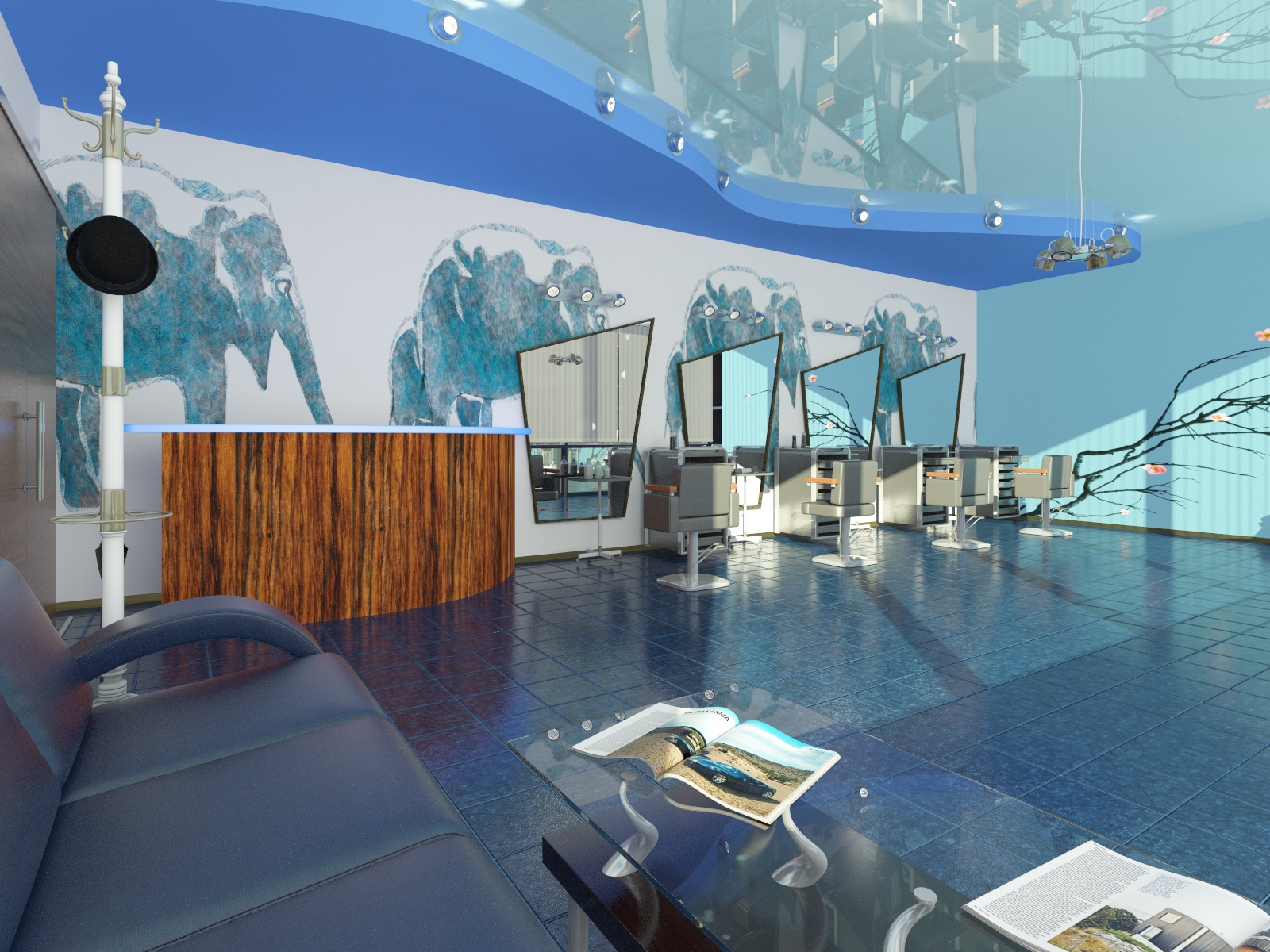 Парикмахерская в Киеве (вид 2)