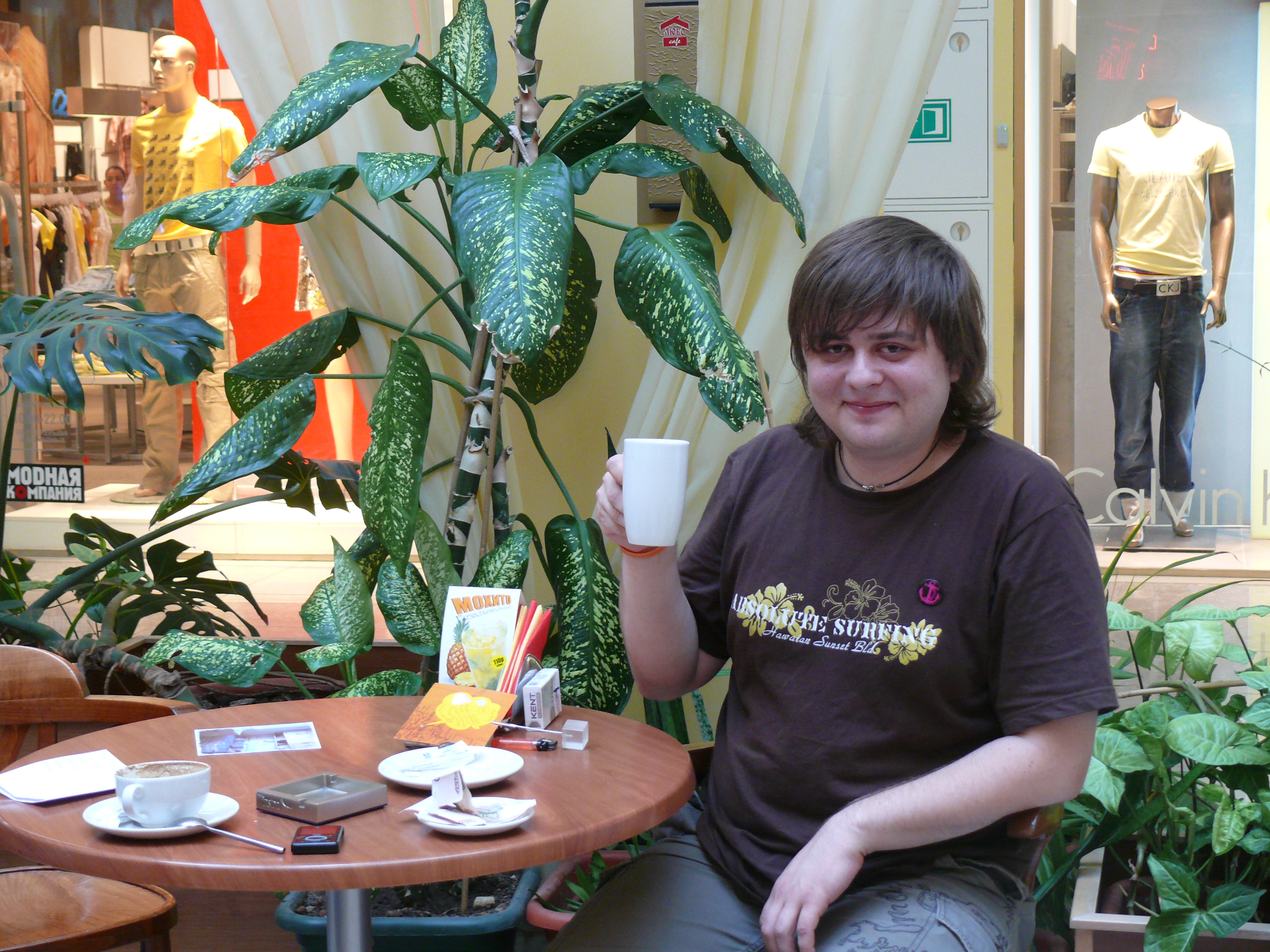 фотосессия с Леней Махно ("Убойная лига" на ТНТ)