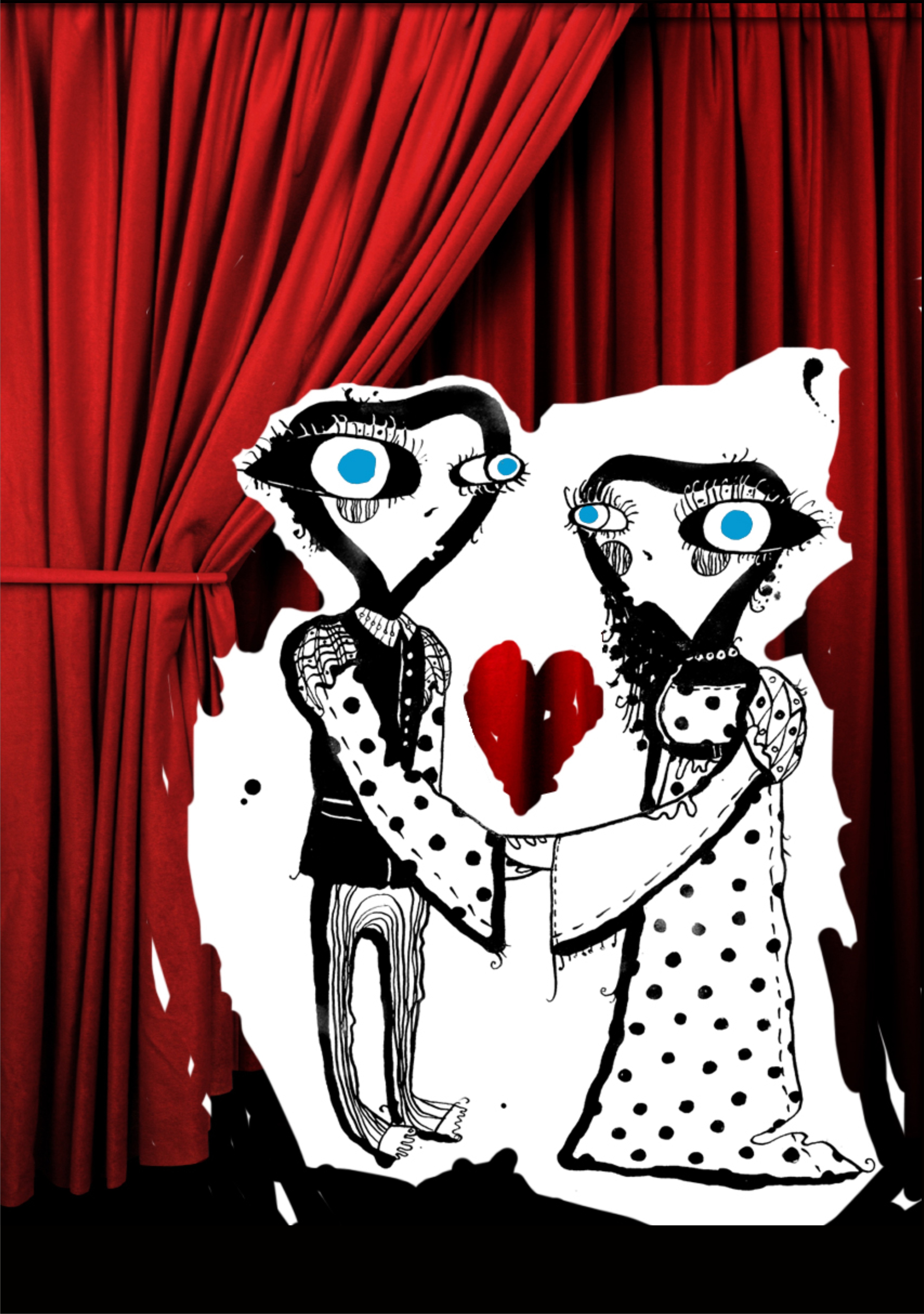 серия постеров "Жизнь-игра". "Ромео и Джульетта"