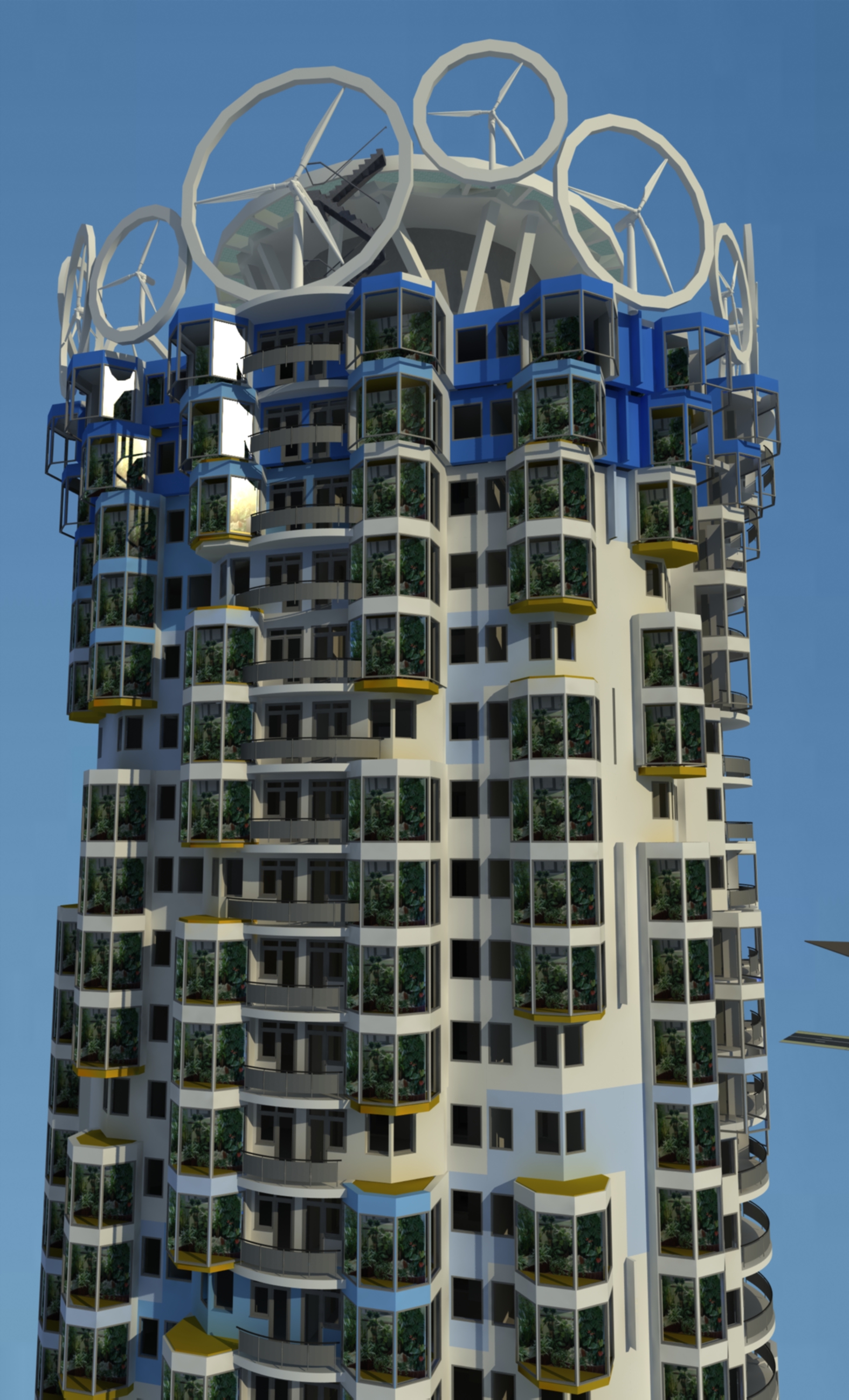 Фасад многоэтажки