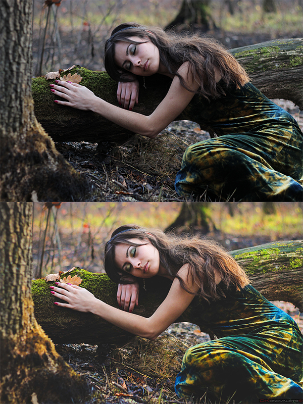 Цветокоррекцыя и ретушь