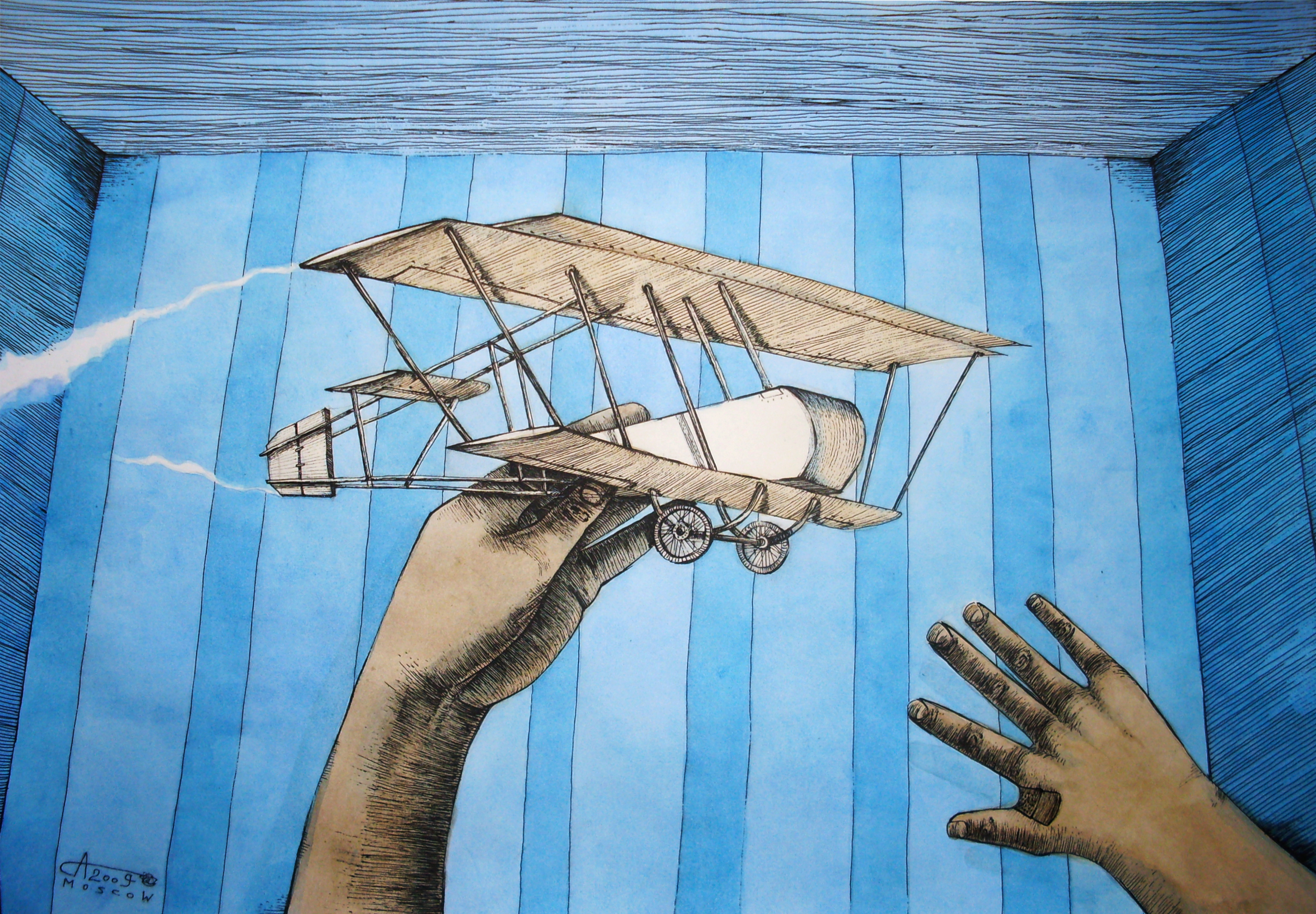 Самый первый аэроплан