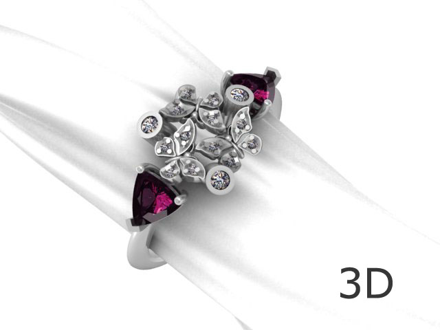 кольцо "Бабочки"