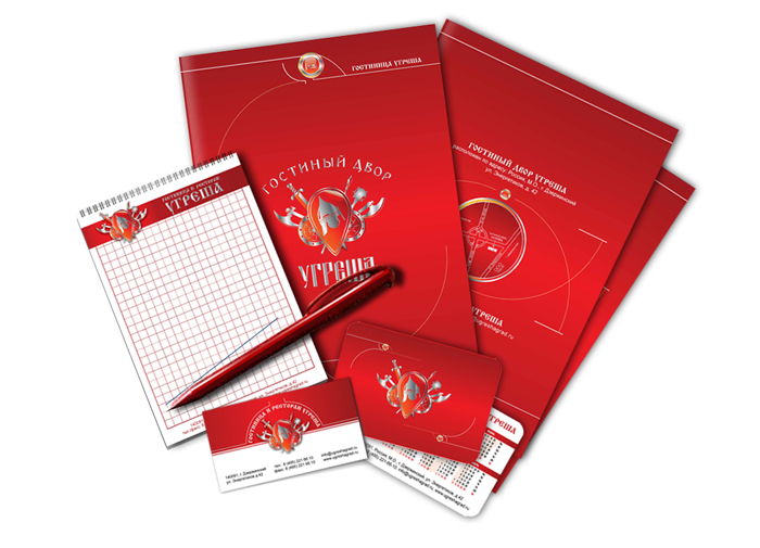 Разработаны элементы фирменного стиля для компании «Угреша»