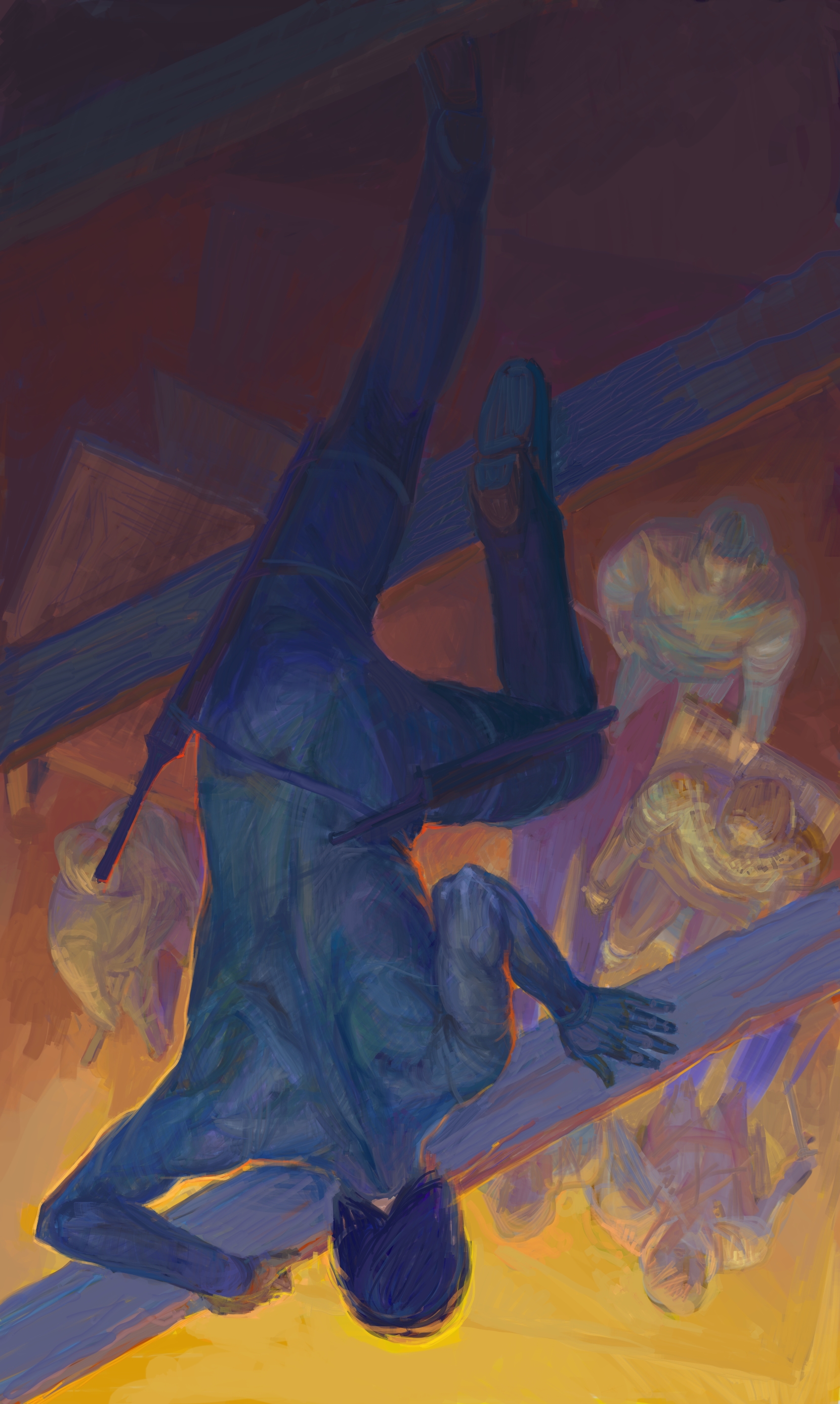 В комнате 5 человек