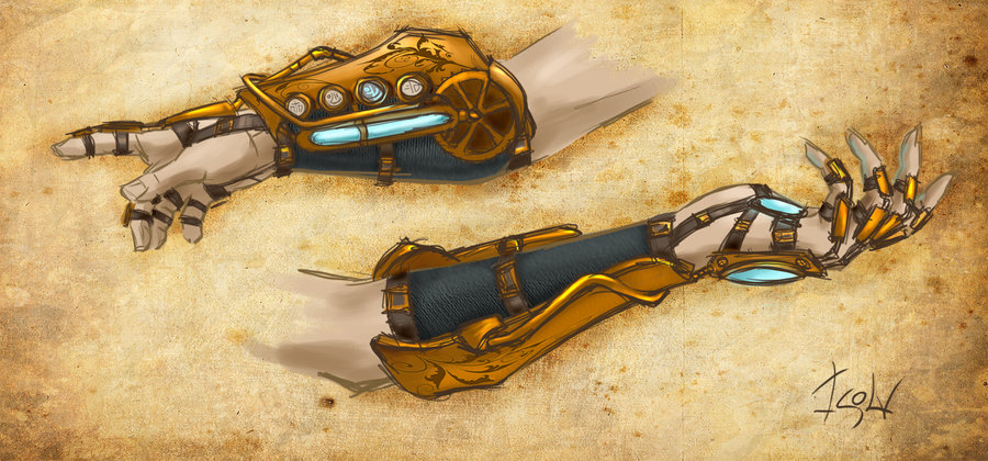 Стимпанк_рука