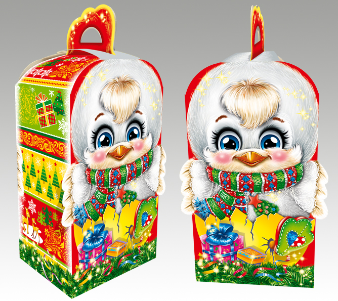 новогодняя упаковка Цыплёнок (2)