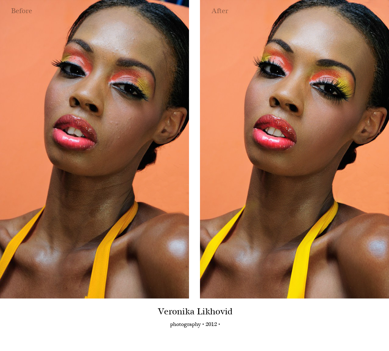 Ретушь портрета