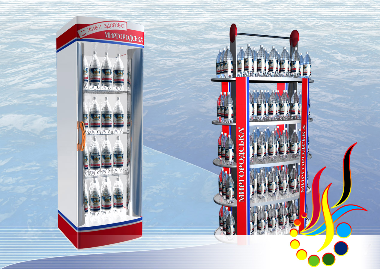 Выставочные стенды для "Миргородская"