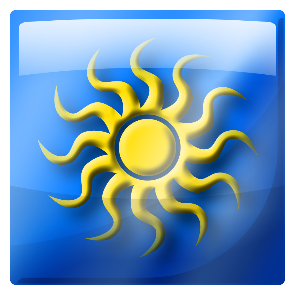 Солнце. Photoshop CS5