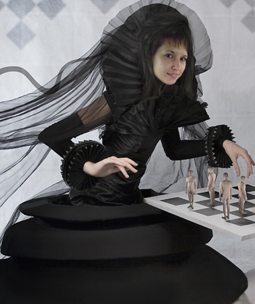 Черная Королева Коллаж