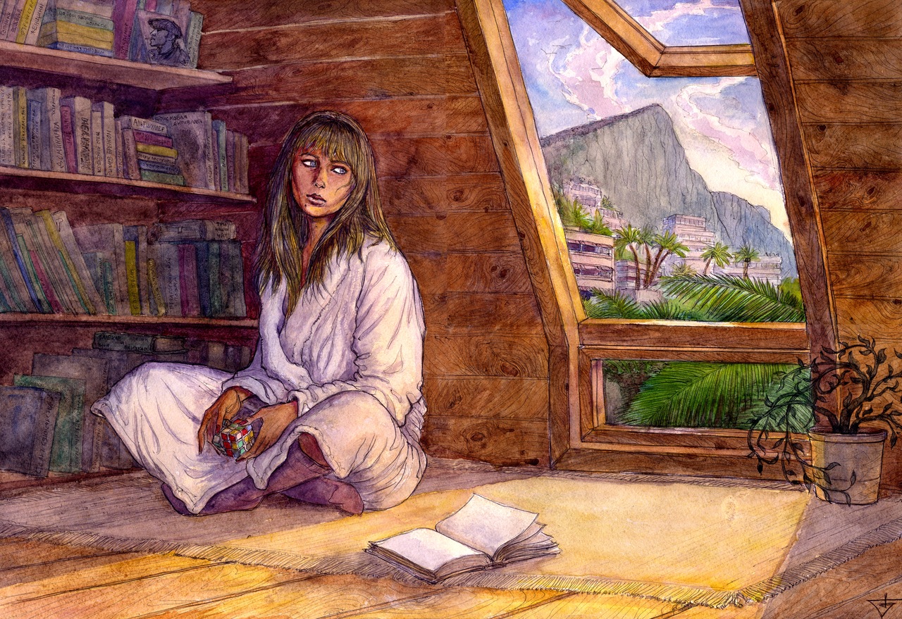 загадочные девушки