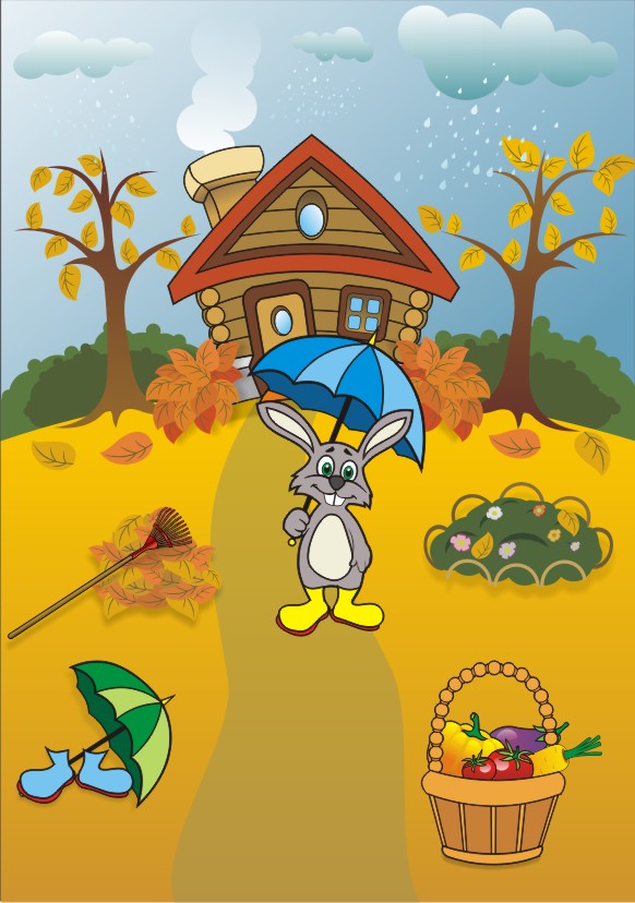 Разработка детской игры "Времена года"