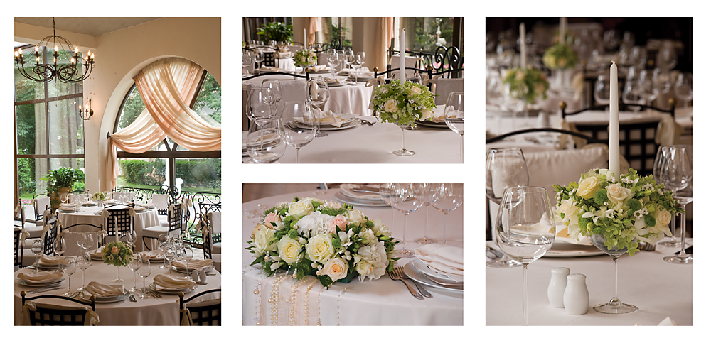 Фотосъемка оформления ресторана