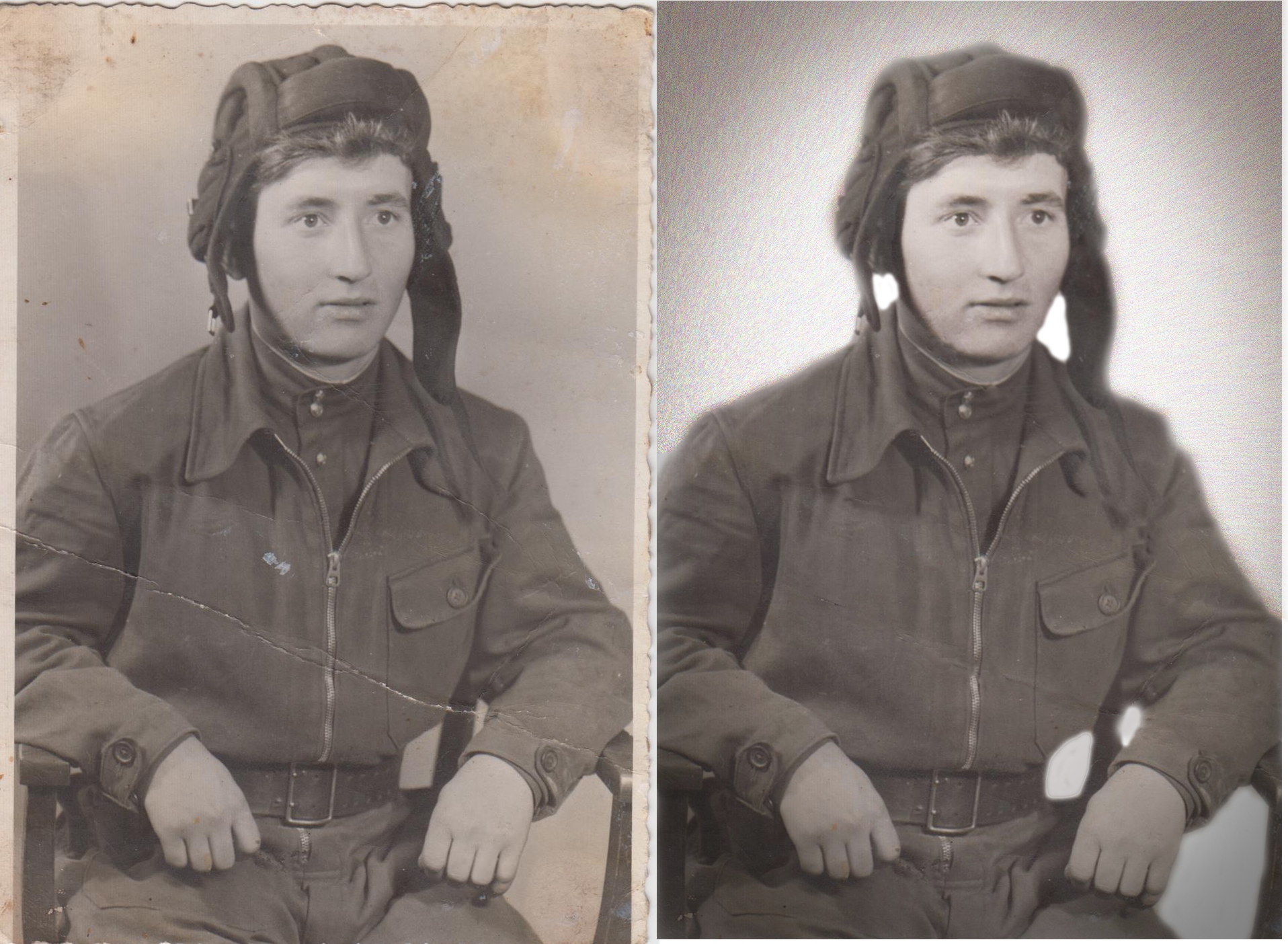 Реставрация фотографий.