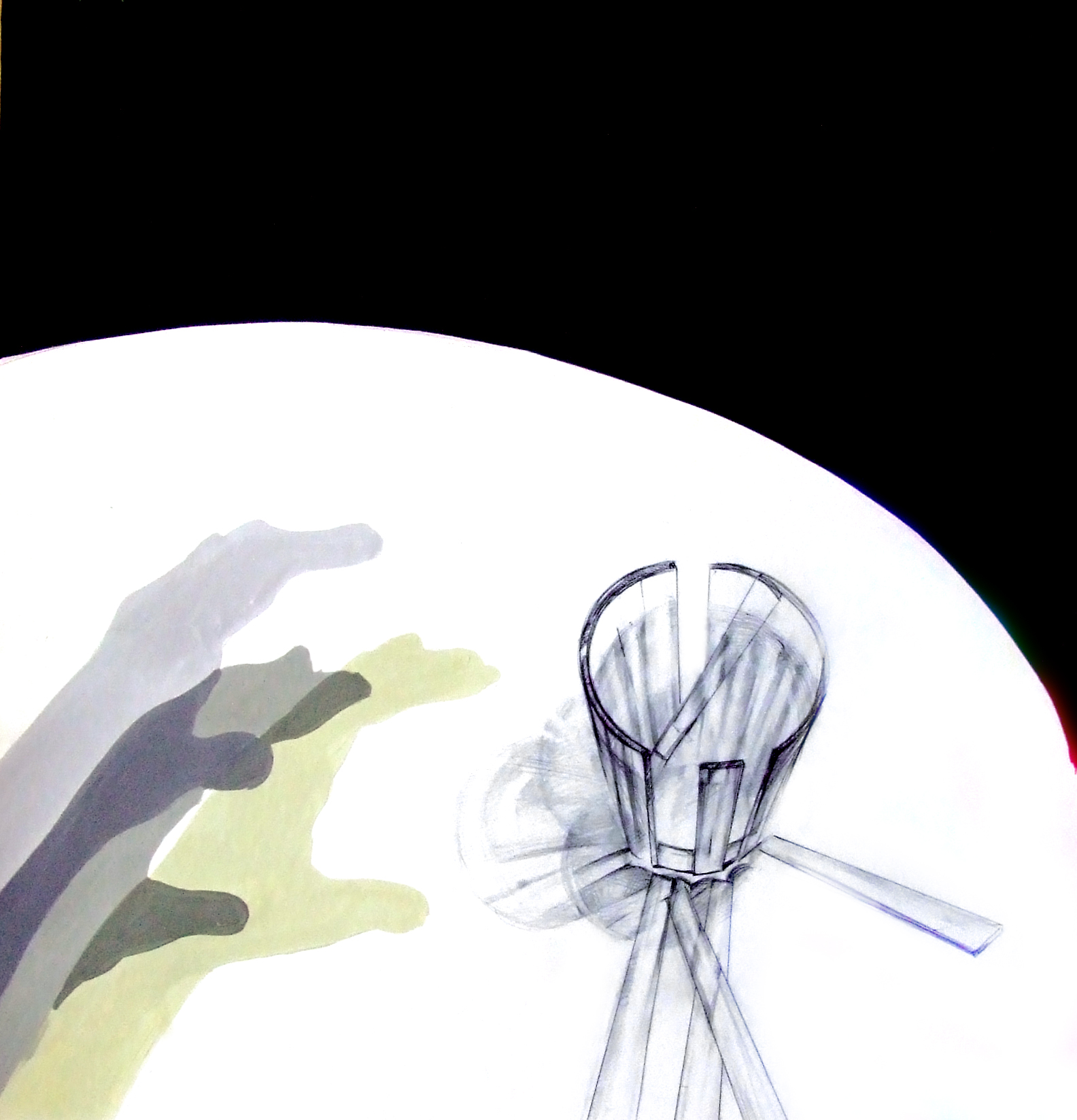 Иллюстрация к стихотворению С. Нежинского "Запой три дня..."