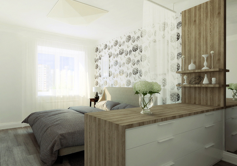 Спальня. Дизайн и визуализация