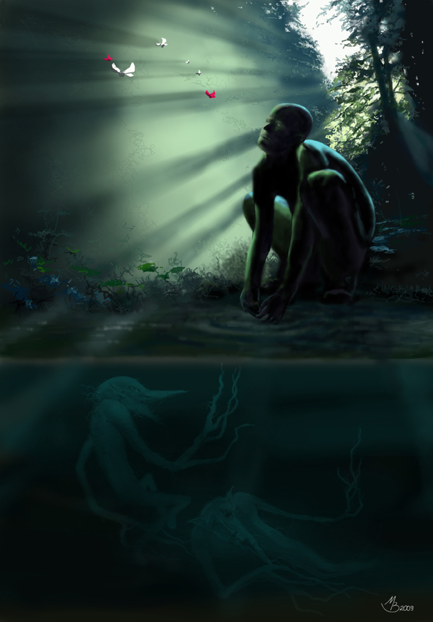 "Butterflies". CG арт