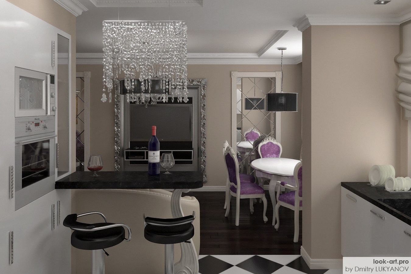 Кухня-гостиная