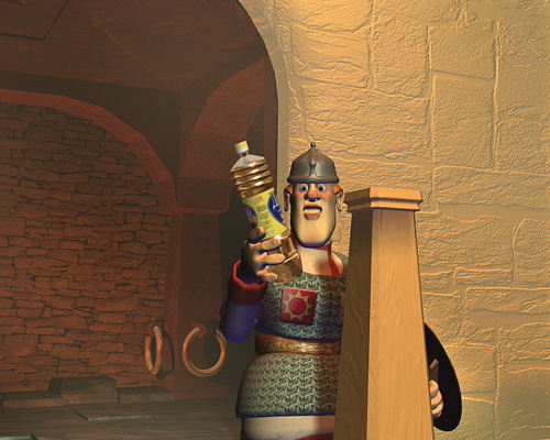 кадр рек. ролика "масло"Диво"