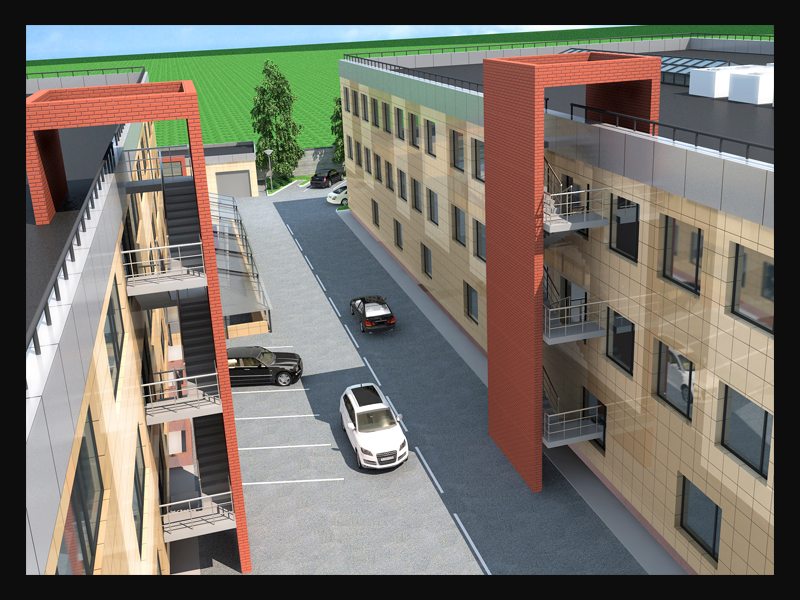 Реконструкция текстильной фабрики под офисные здания