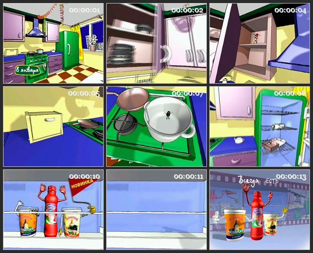 Реклама кетчупа и майонеза