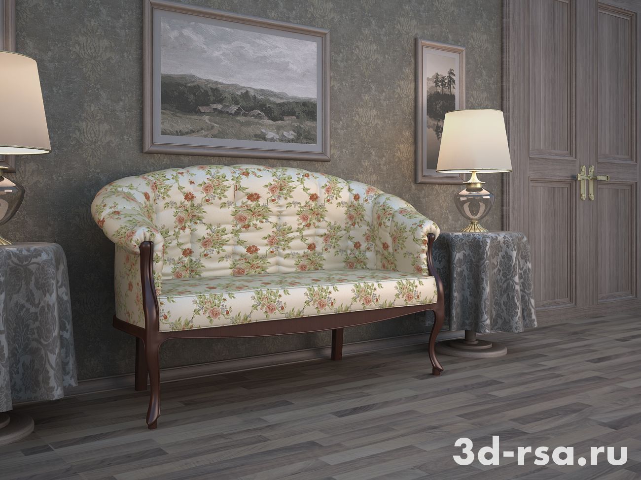 Визализация дивана фабрики "Лагуна"