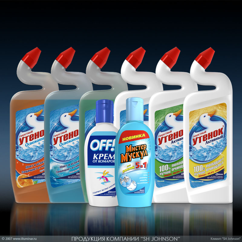 Продукция компании "SC Johnson"