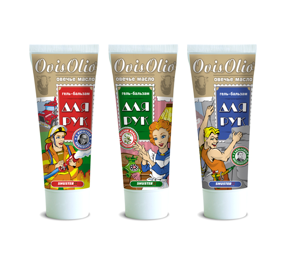 гели-бальзамы для рук Ovis Olio