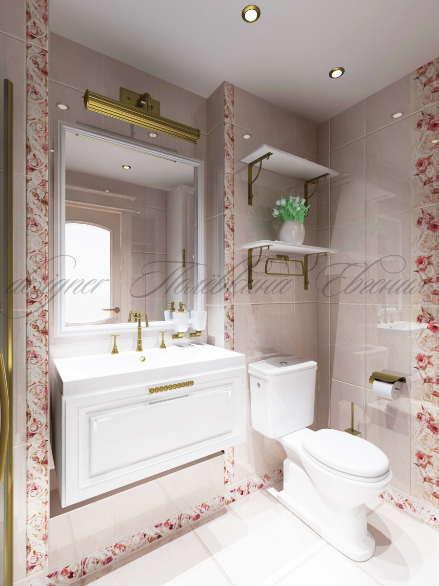 Дизайн-проект квартиры в г. Екатеринбург по ул. Чайковского, 62