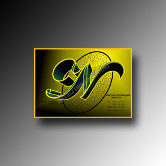 Визитная карточка Логотип <NIKOLAS>