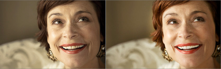 Ретушь кожи