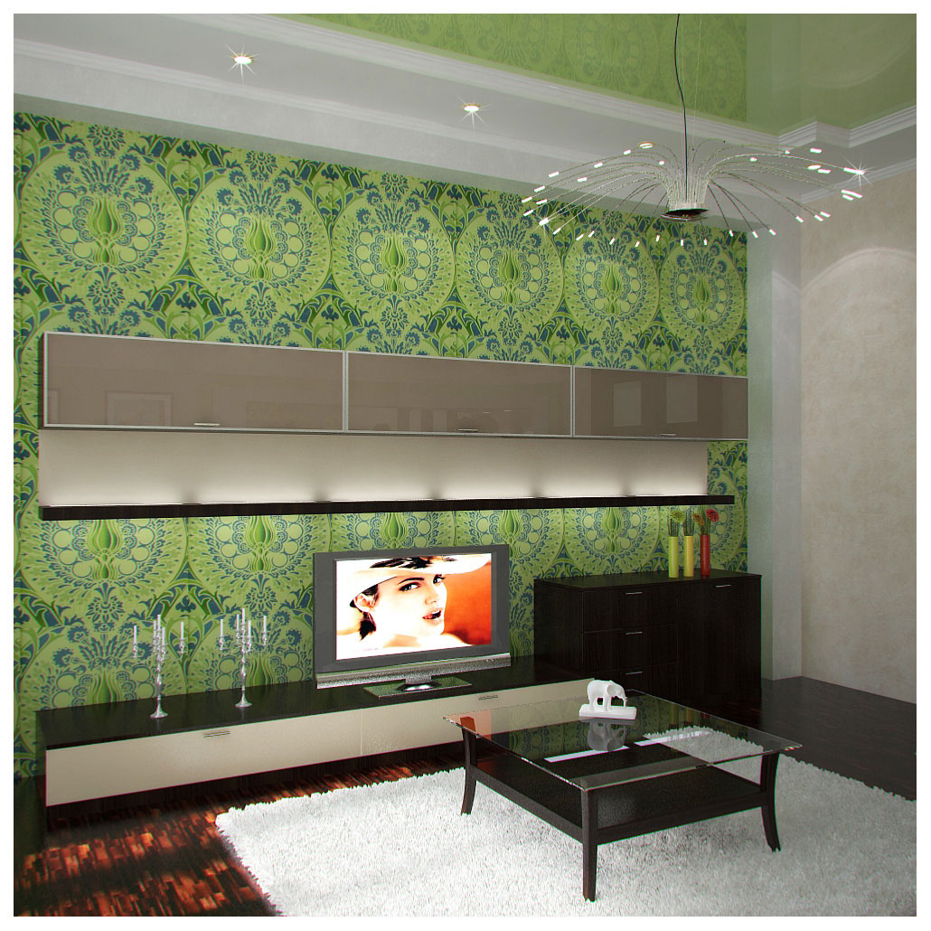 Дизайн и 3D визуализация частного интерьера. Объект: ЖК "Миллениу