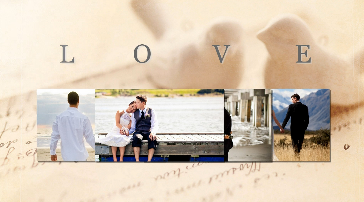 Свадебная презентация-слайдшоу из фотографий