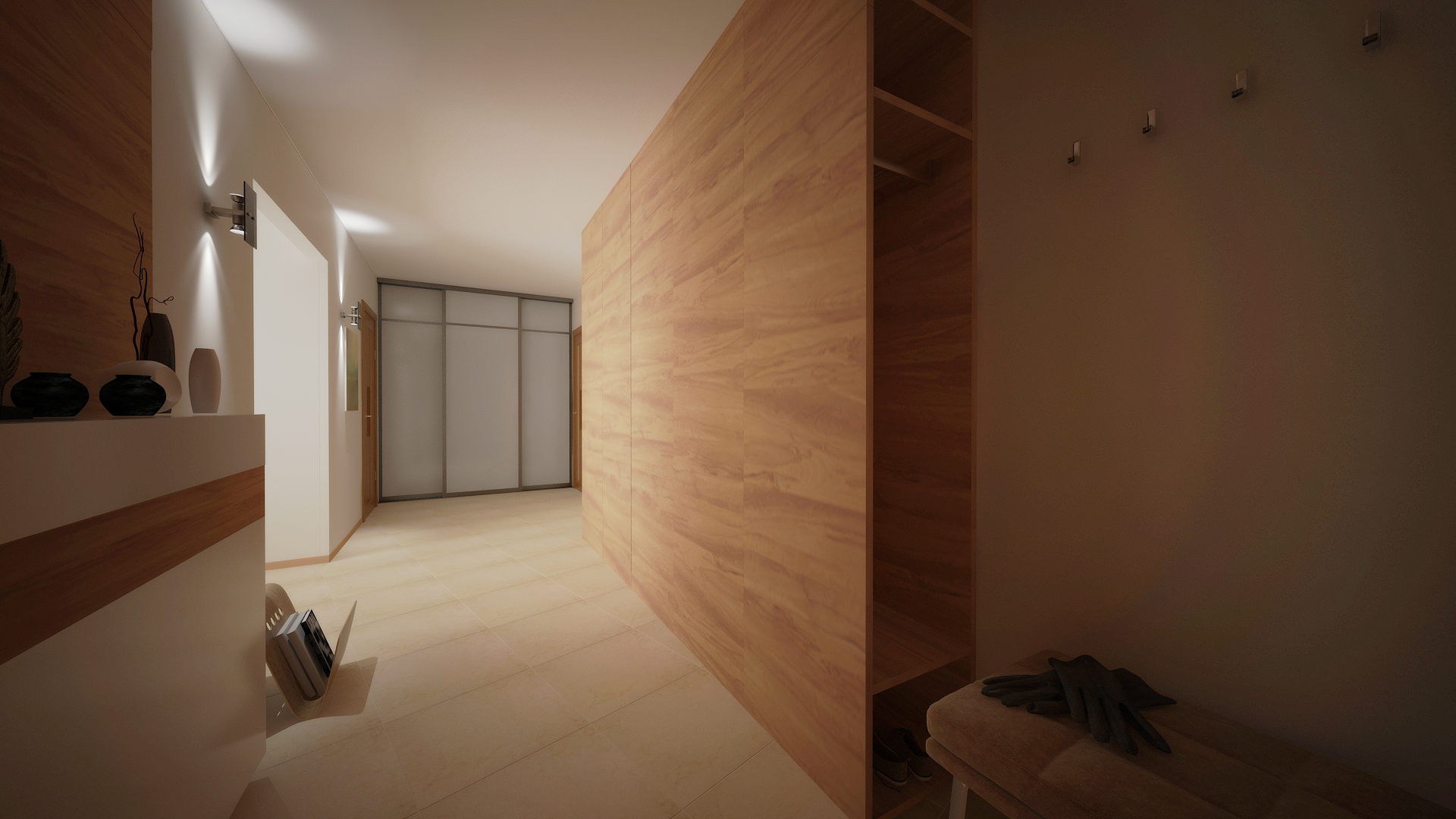 Холл. Квартира на Ленсовета, 1