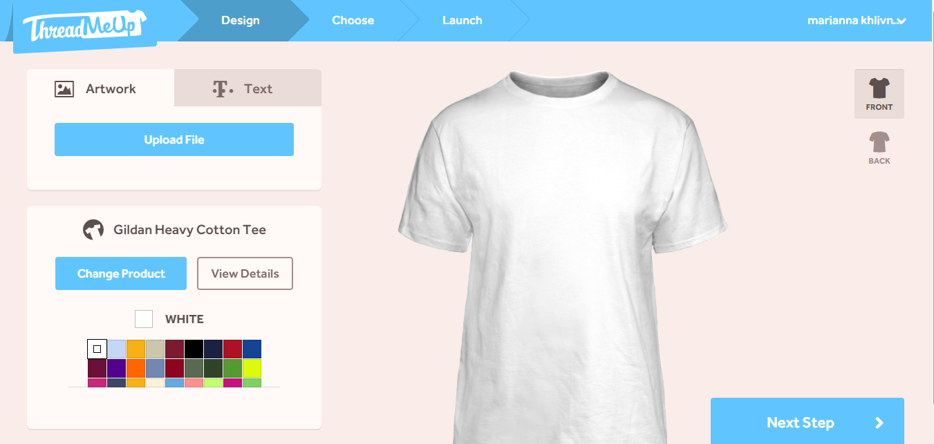 Testing site https://pilot.threadmeup.com