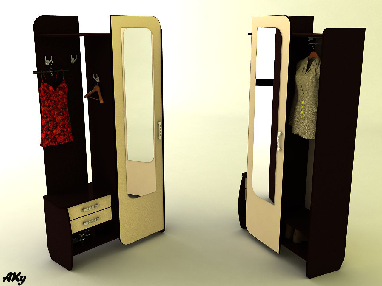 Шкаф-прихожая "Evo"