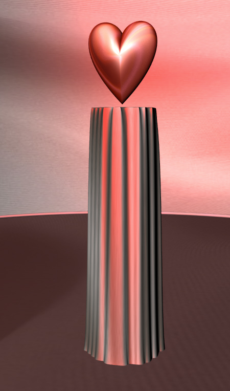 3d Rhino - сердце